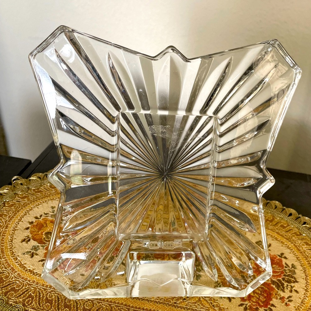 Glass picture frame, very heavy